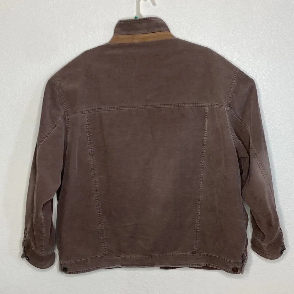 THE TERRITORY AHEAD Men’s 100% Cotton Corduroy Jacket Size L